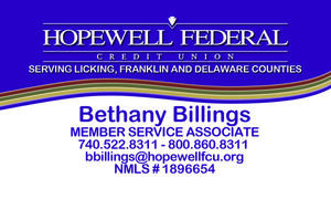 Bethany Billings Business Card